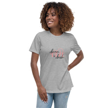 Load image into Gallery viewer, Dive Dine Dish: Women&#39;s Relaxed T-Shirt

